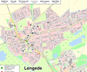 Ausschnitt der Flüchtlingskarte der Gemeinde Lengede © Gemeinde Lengede